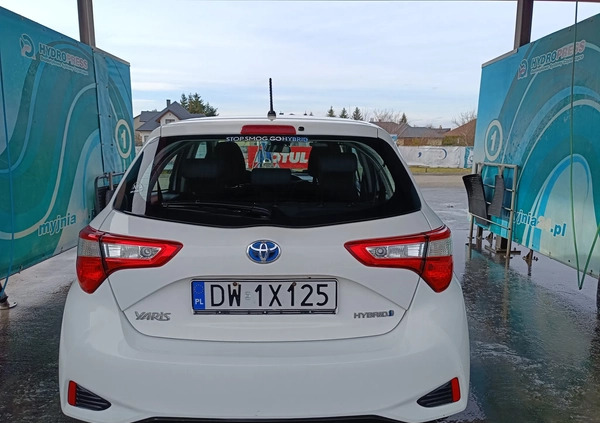 Toyota Yaris cena 55000 przebieg: 120000, rok produkcji 2018 z Chełm małe 781